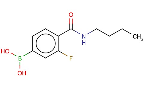 4-(BUTYLCARBAMOYL)-3-FLUOROBENZENEBORONIC ACID
